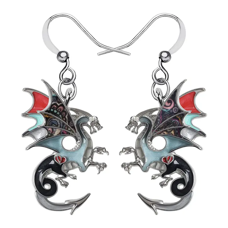 pendientes de dragones